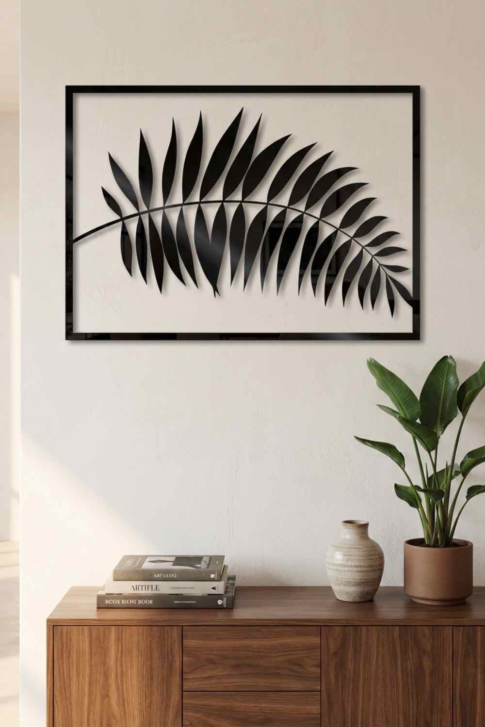 Palmera - Cuadro decorativo | Cortayrecorta.es