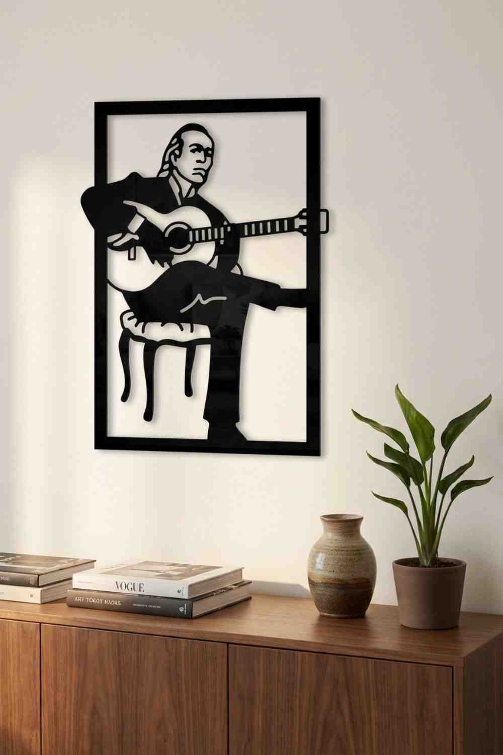 Paco De Lucia - Cuadro decorativo | Cortayrecorta.es