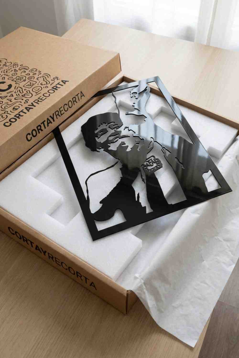 Maradona Copa Del Mundo - Cuadro decorativo | Cortayrecorta.es