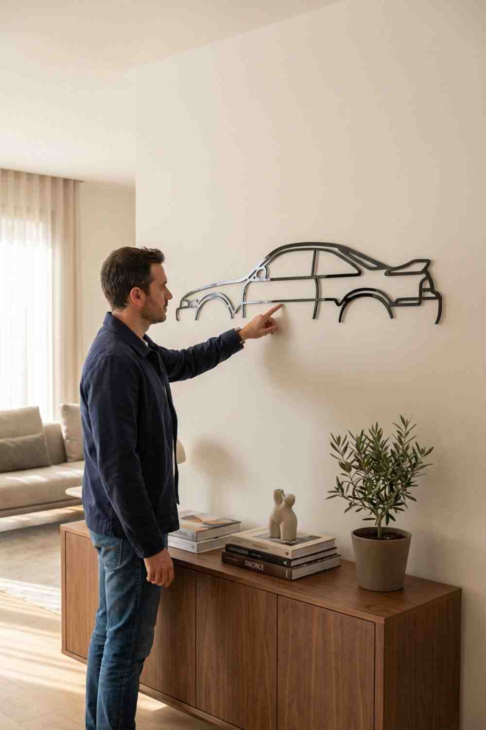 Nissan Silvia S14 200Sx - Cuadro decorativo | Cortayrecorta.es