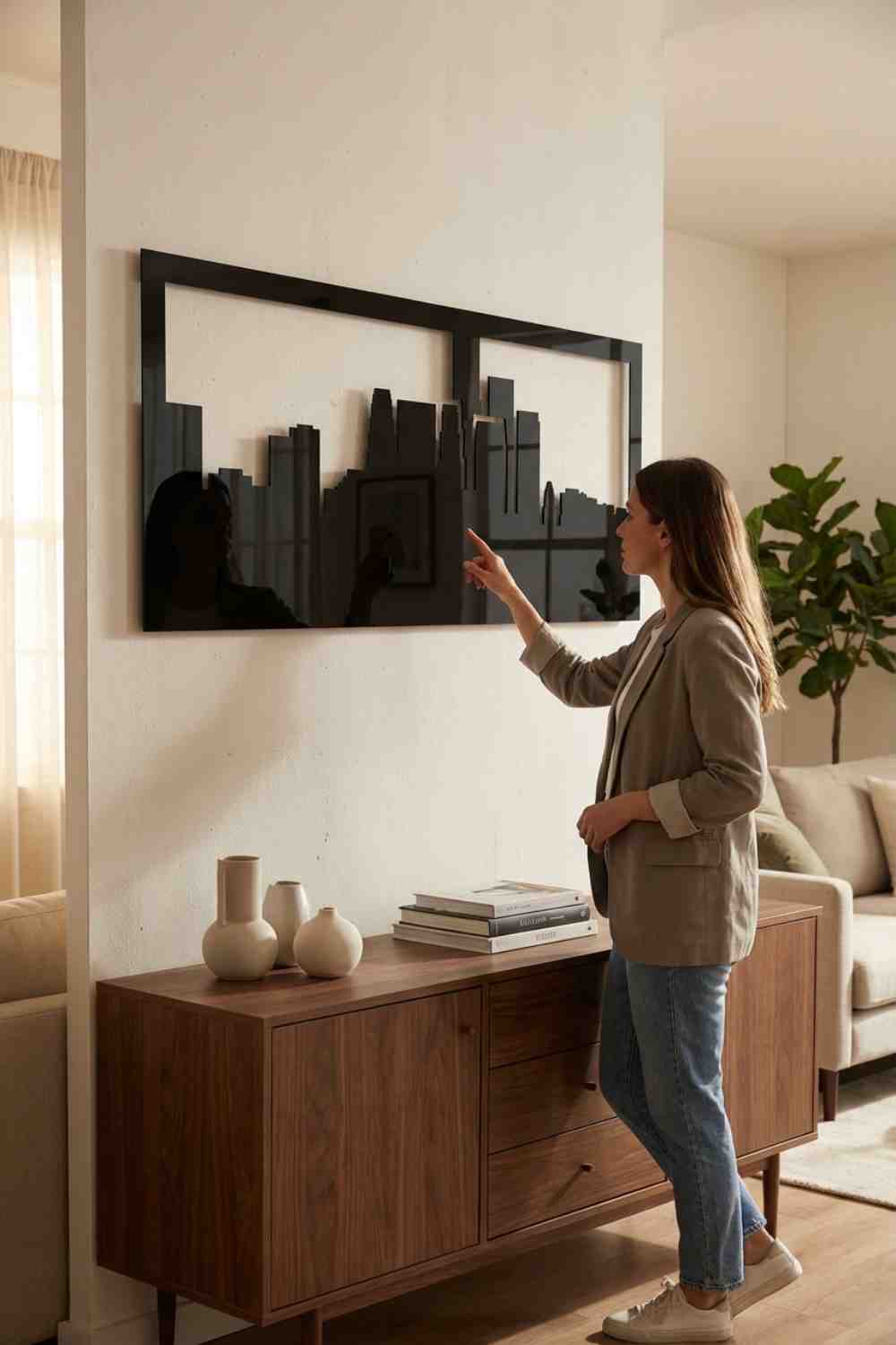 Los Ángeles - Cuadro decorativo | Cortayrecorta.es