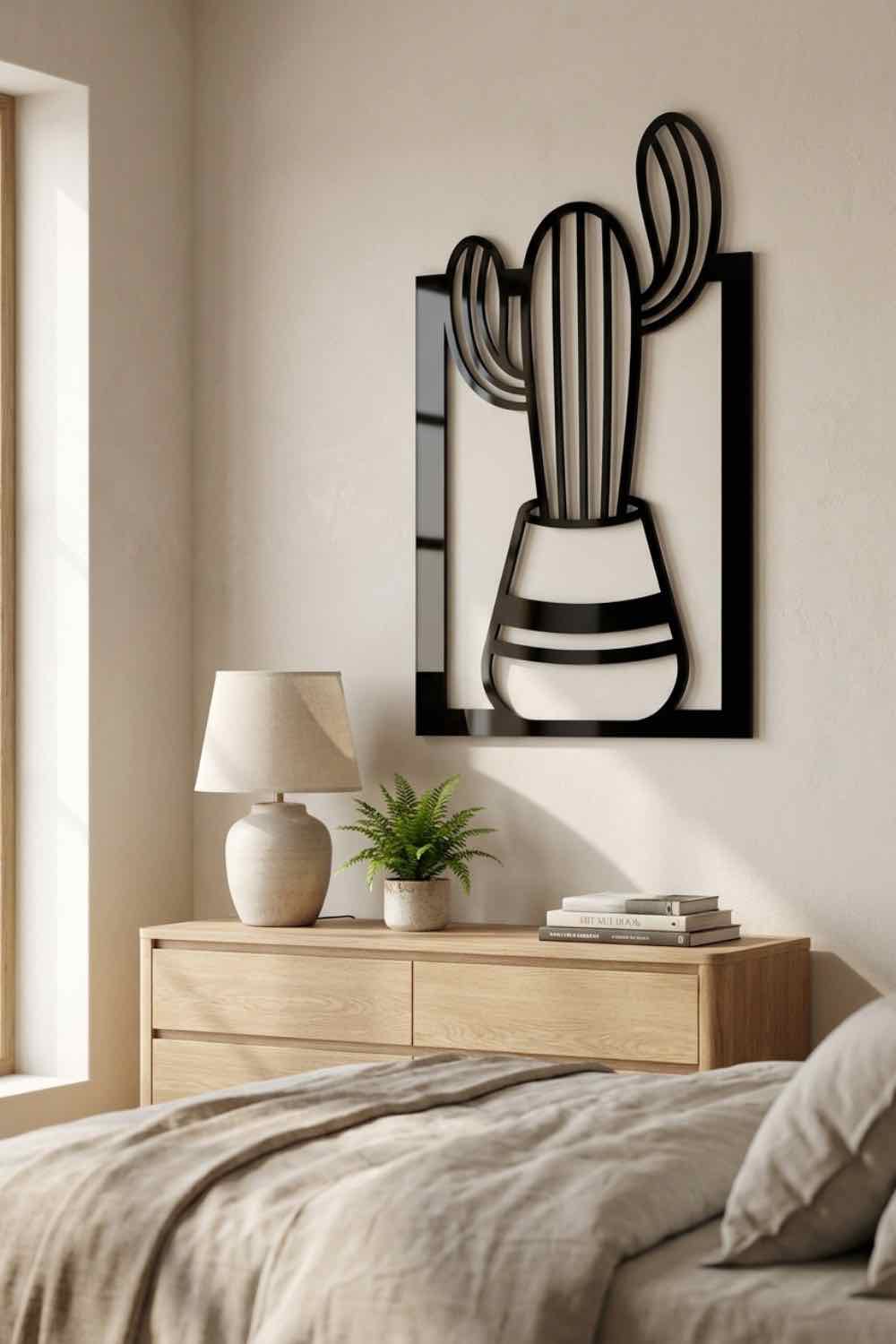 Cactus - Cuadro decorativo | Cortayrecorta.es