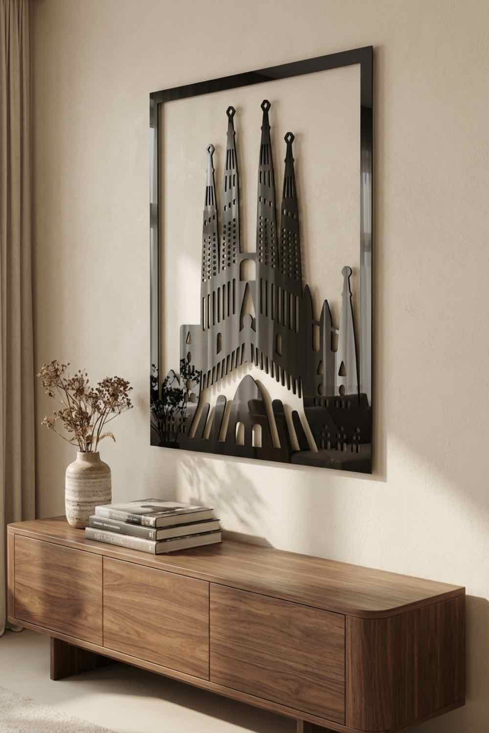 Sagrada Familia Barcelona - Cuadro decorativo | Cortayrecorta.es