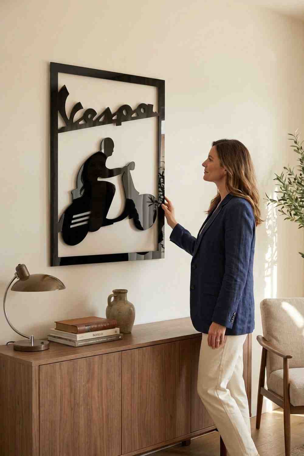 Vespa Club - Cuadro decorativo | Cortayrecorta.es