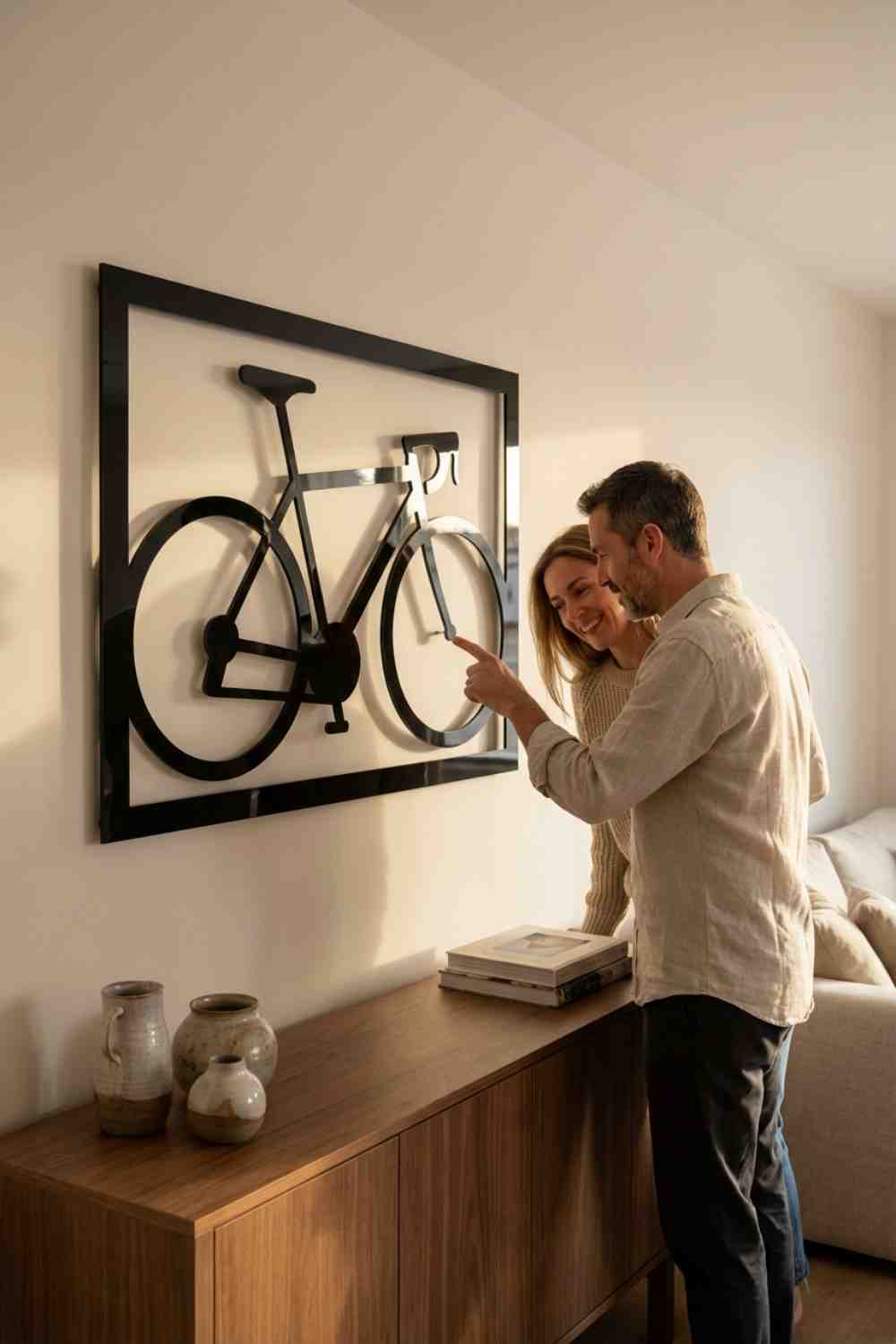 Love ❤️ Ciclismo - Cuadro decorativo | Cortayrecorta.es