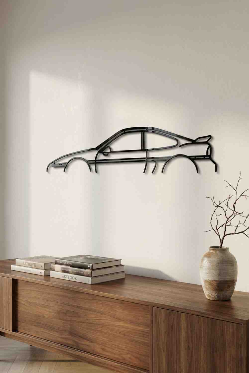 Pontiac Fiero Gt - Cuadro decorativo | Cortayrecorta.es