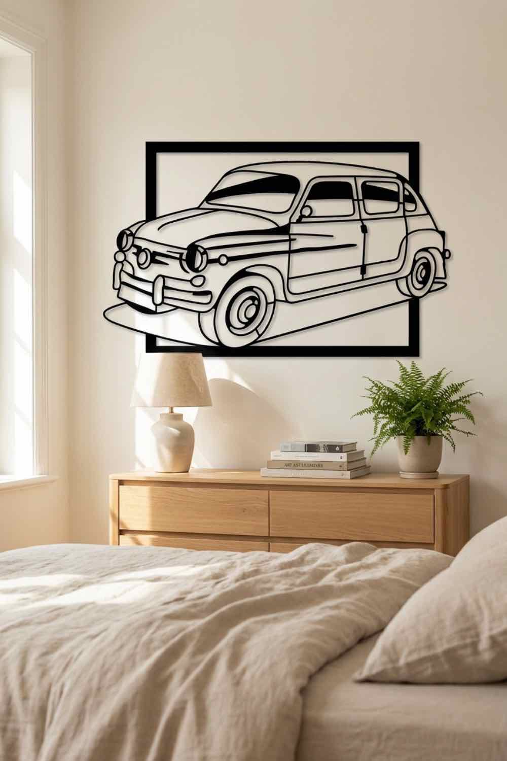 Seat 800 - Cuadro decorativo | Cortayrecorta.es