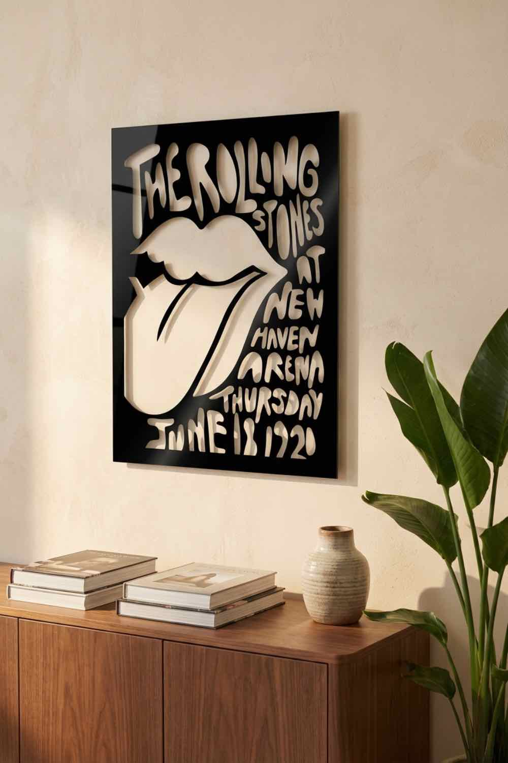 Rolling Stones - Cuadro decorativo | Cortayrecorta.es