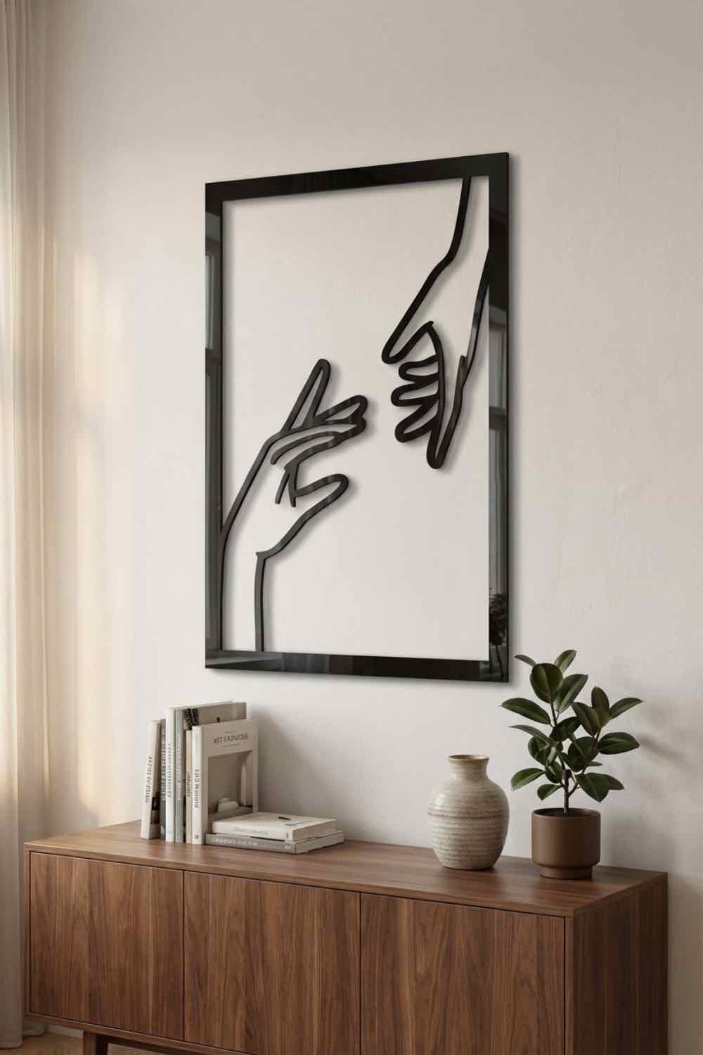 Manos Delicadas - Cuadro decorativo | Cortayrecorta.es