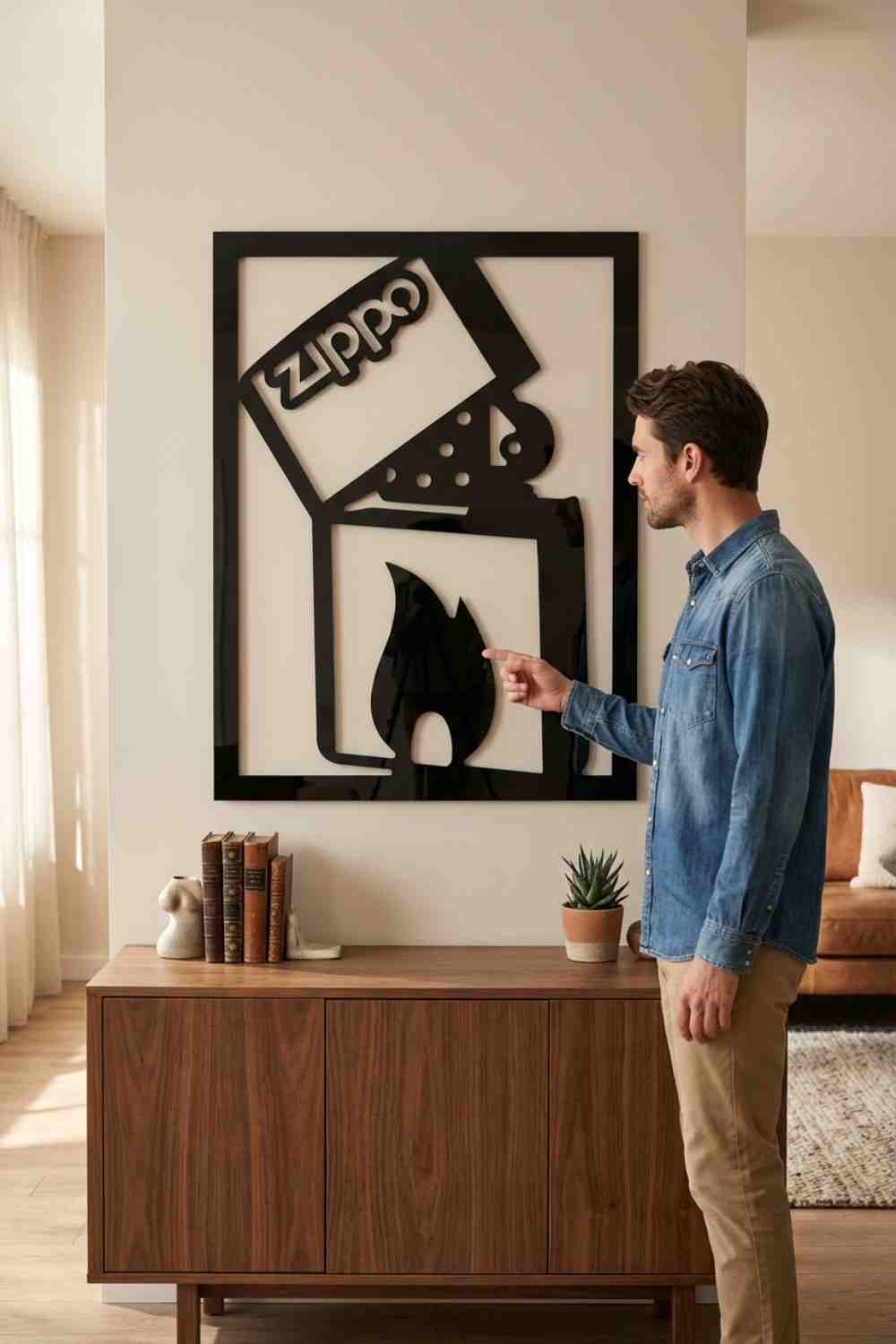 Zippo - Cuadro decorativo | Cortayrecorta.es
