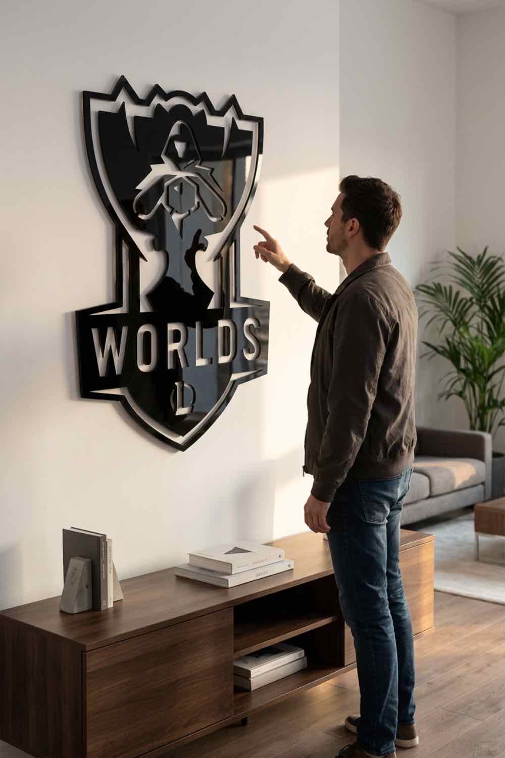 World Champion League Of Legends - Cuadro decorativo | Cortayrecorta.es