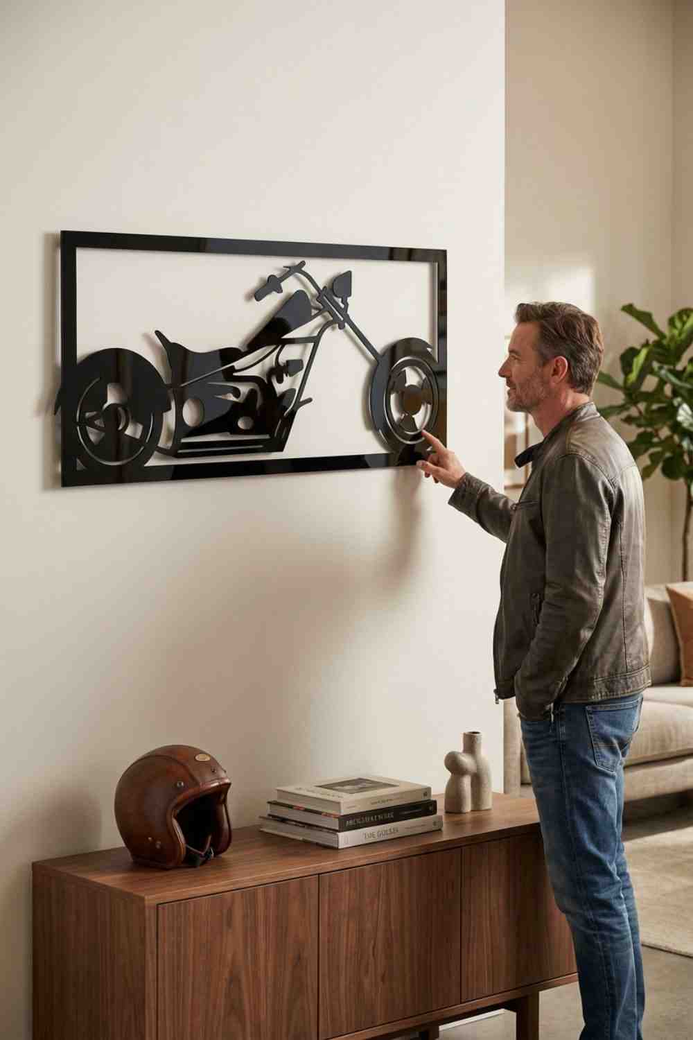 Biker Fandom - Cuadro decorativo | Cortayrecorta.es