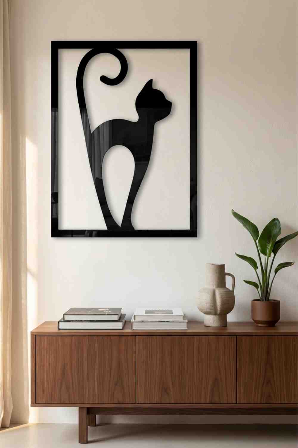 Ronronero - Cuadro decorativo | Cortayrecorta.es