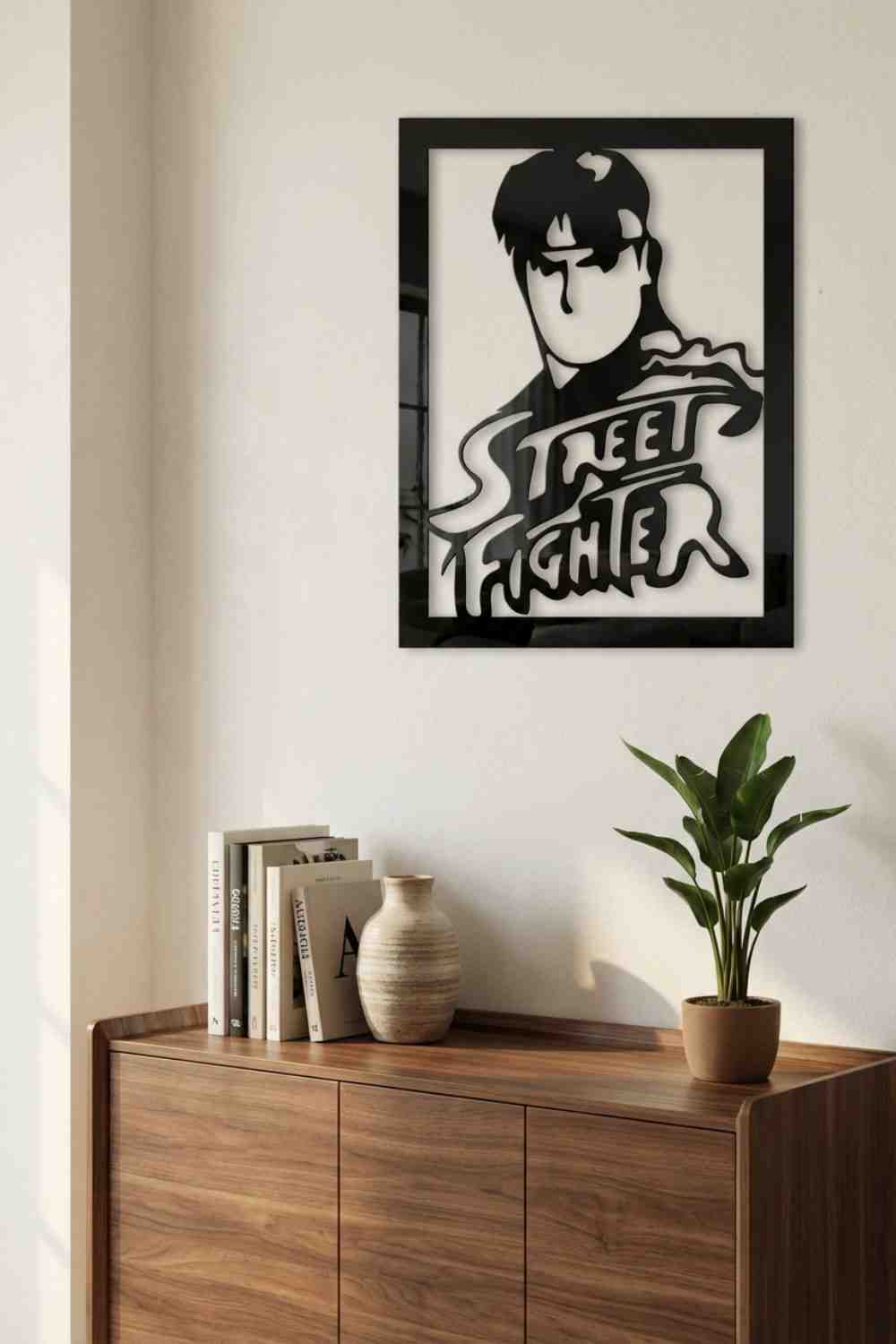 Street Fighter - Cuadro decorativo | Cortayrecorta.es
