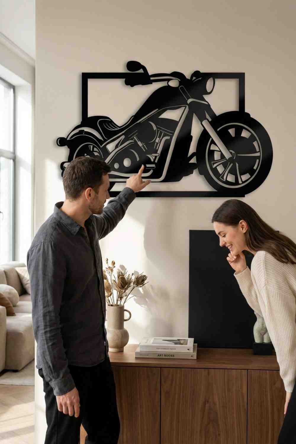 Vulcan 800 Custom - Cuadro decorativo | Cortayrecorta.es