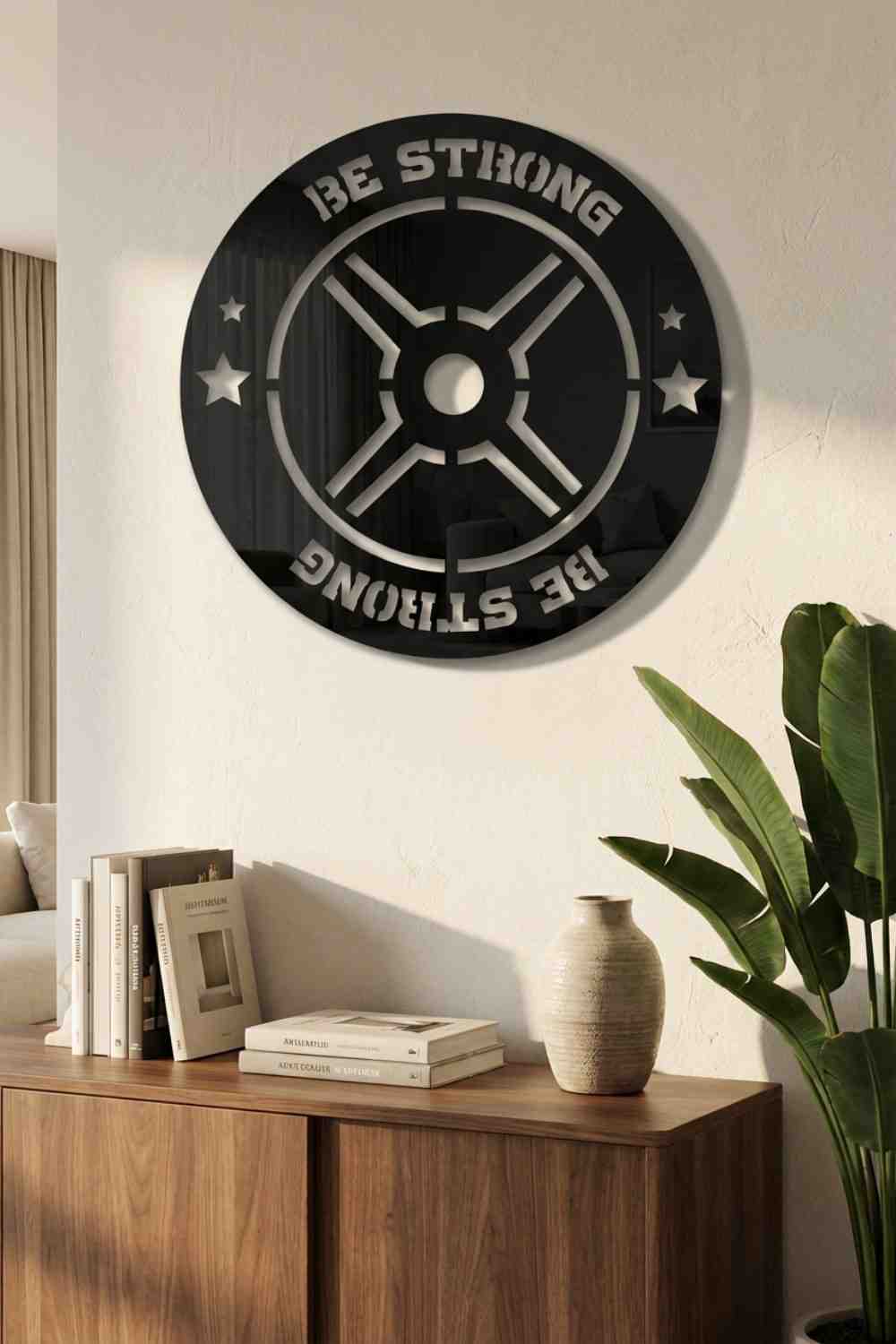 Be strong - Cuadro decorativo | Cortayrecorta.es