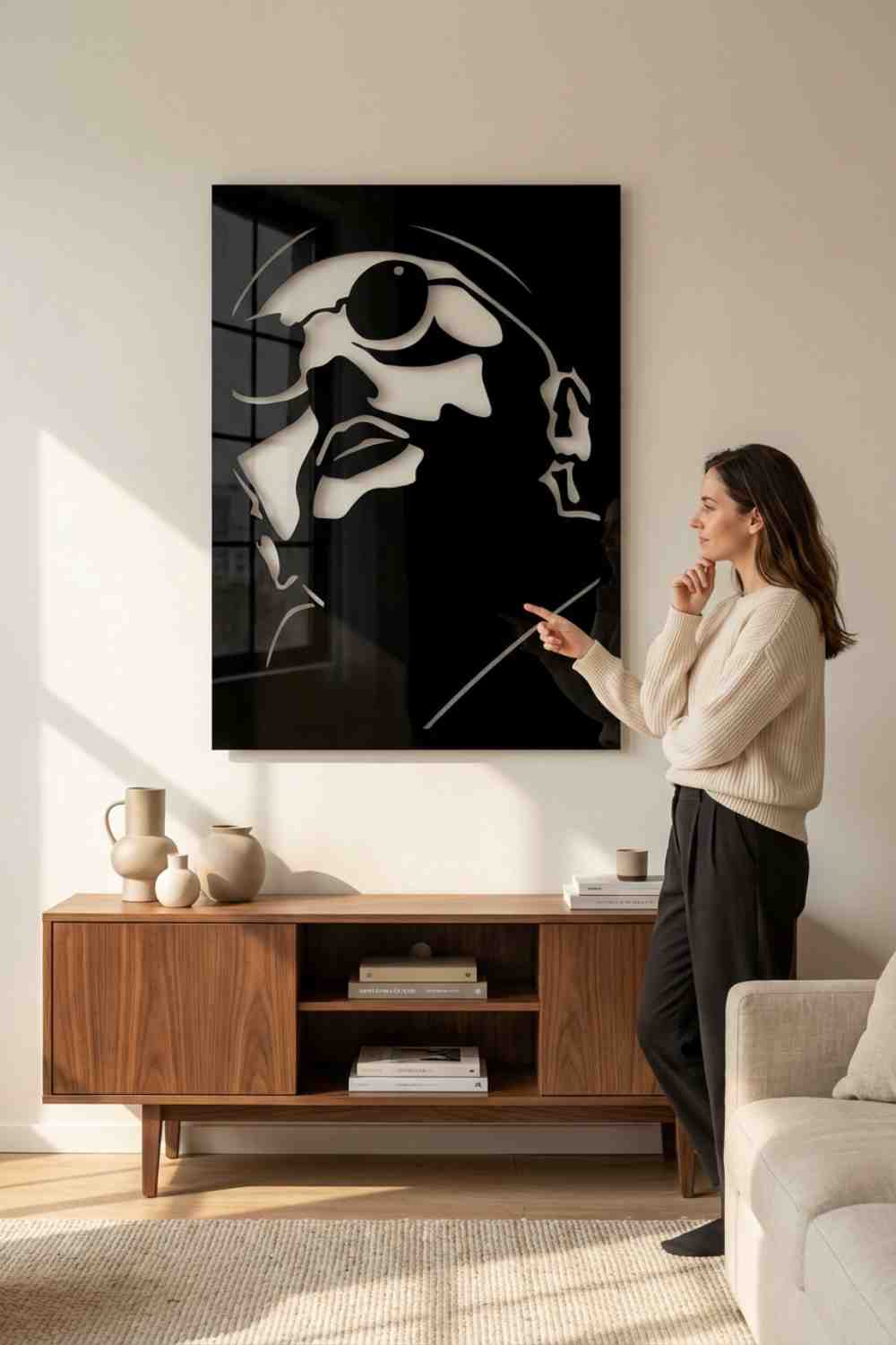 Leon El Profesional - Cuadro decorativo | Cortayrecorta.es