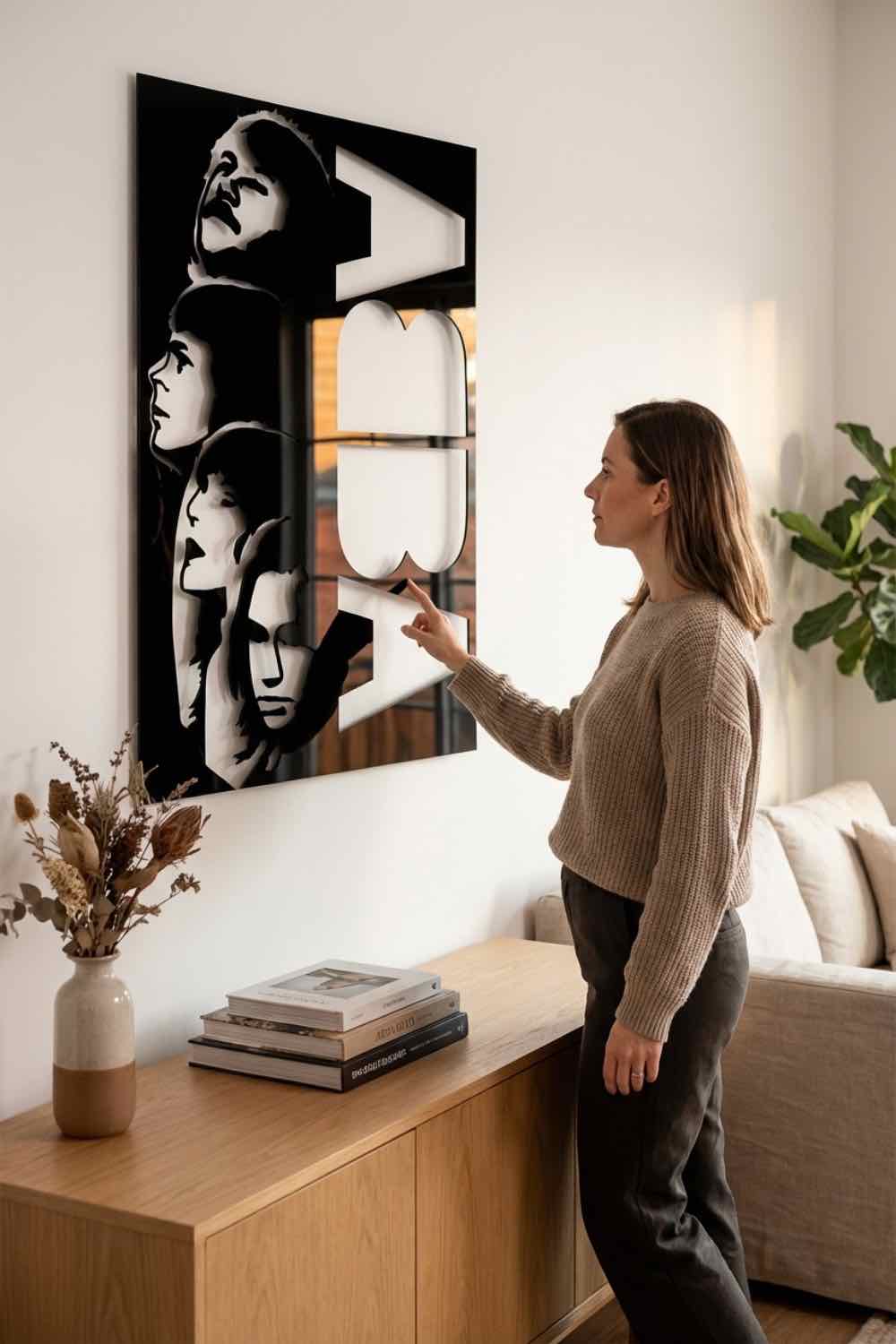 Abba - Cuadro decorativo | Cortayrecorta.es