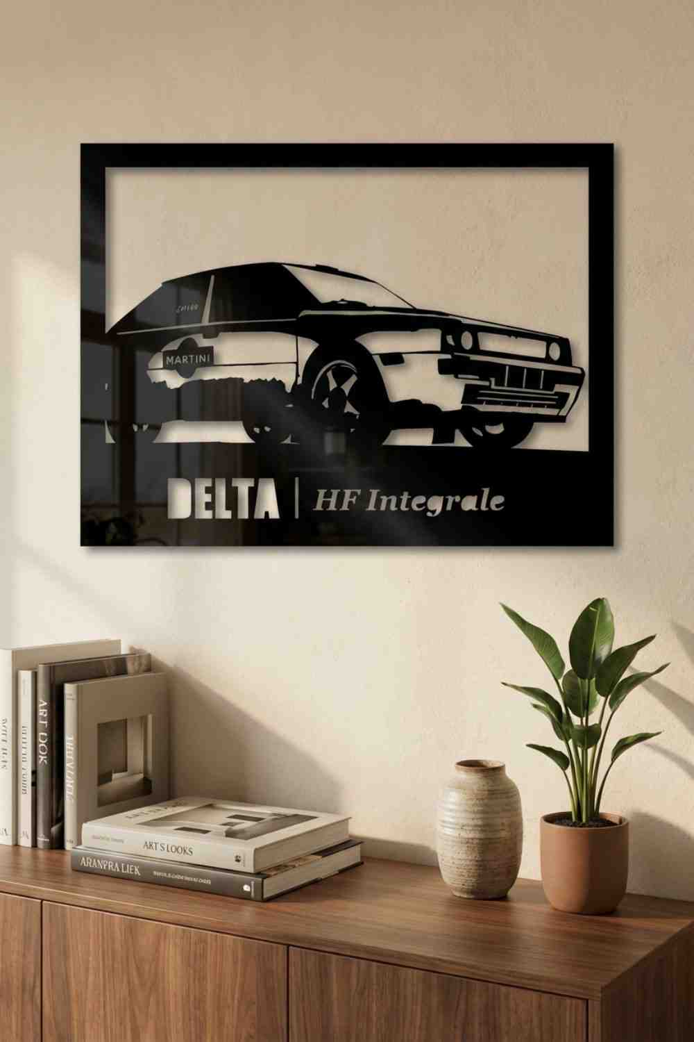 Lancia Delta Integrale - Cuadro decorativo | Cortayrecorta.es