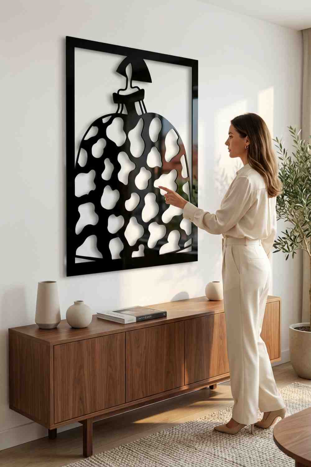 Menina Muu - Cuadro decorativo | Cortayrecorta.es