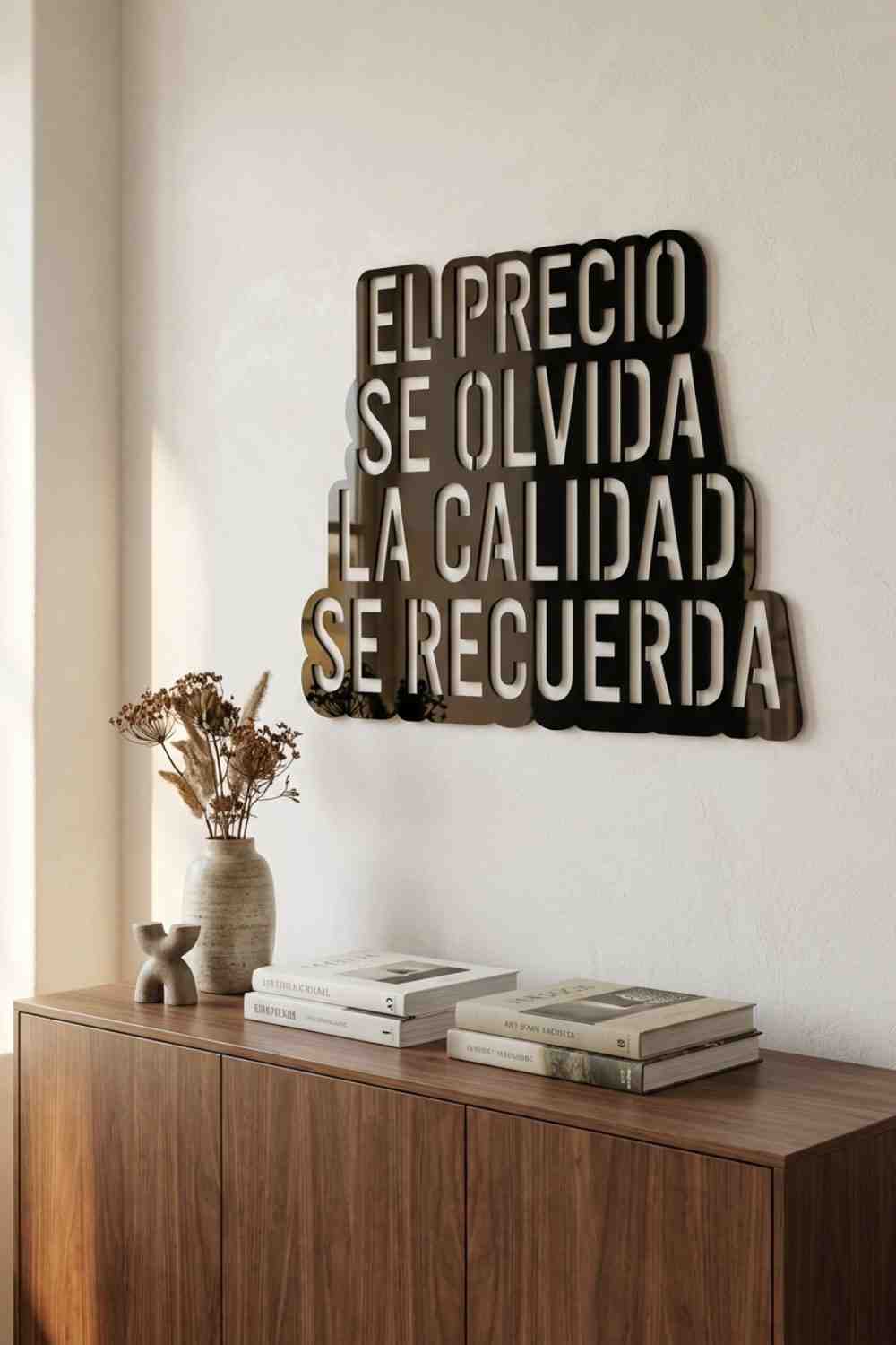 El precio se olvida - Cuadro decorativo | Cortayrecorta.es