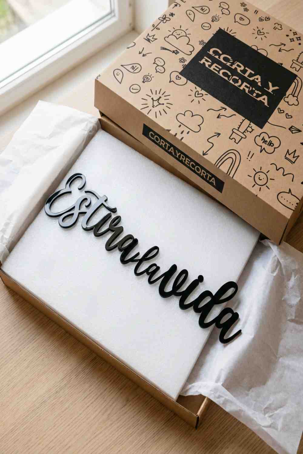 Estira la Vida - Cuadro decorativo | Cortayrecorta.es