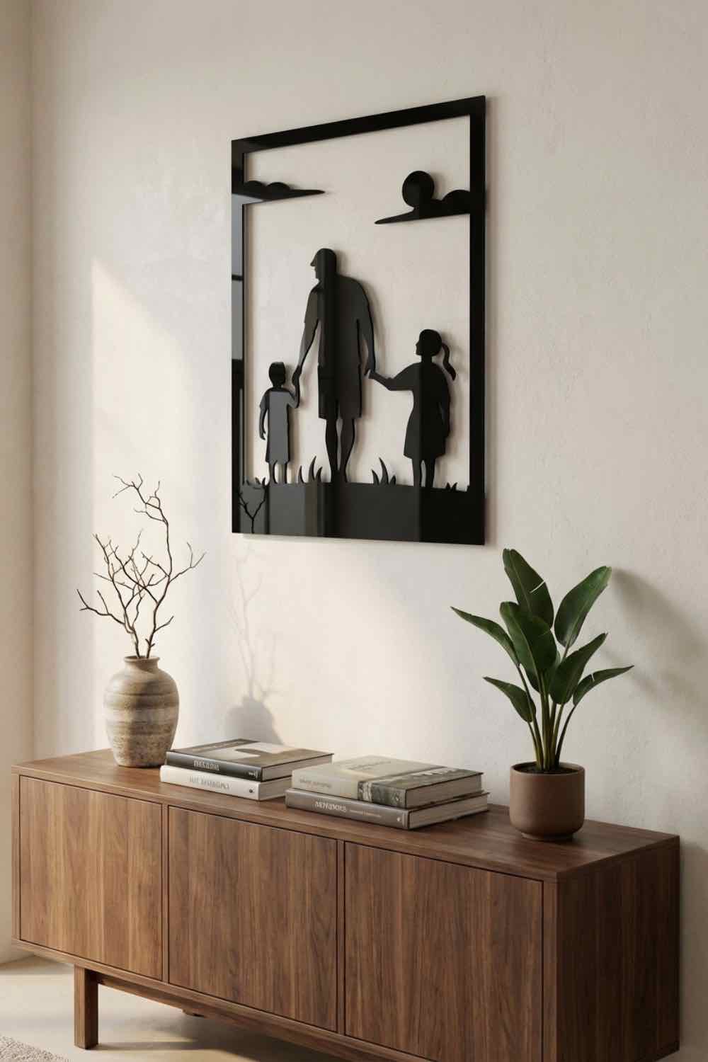 "Papá" - Cuadro decorativo | Cortayrecorta.es