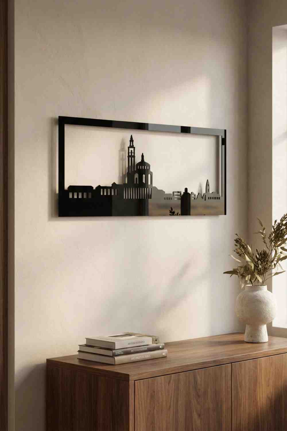 Gijón - Cuadro decorativo | Cortayrecorta.es