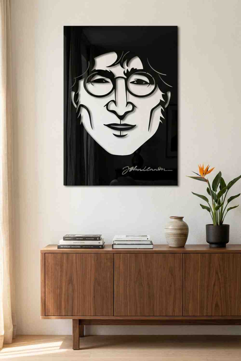 John Lennon - Cuadro decorativo | Cortayrecorta.es