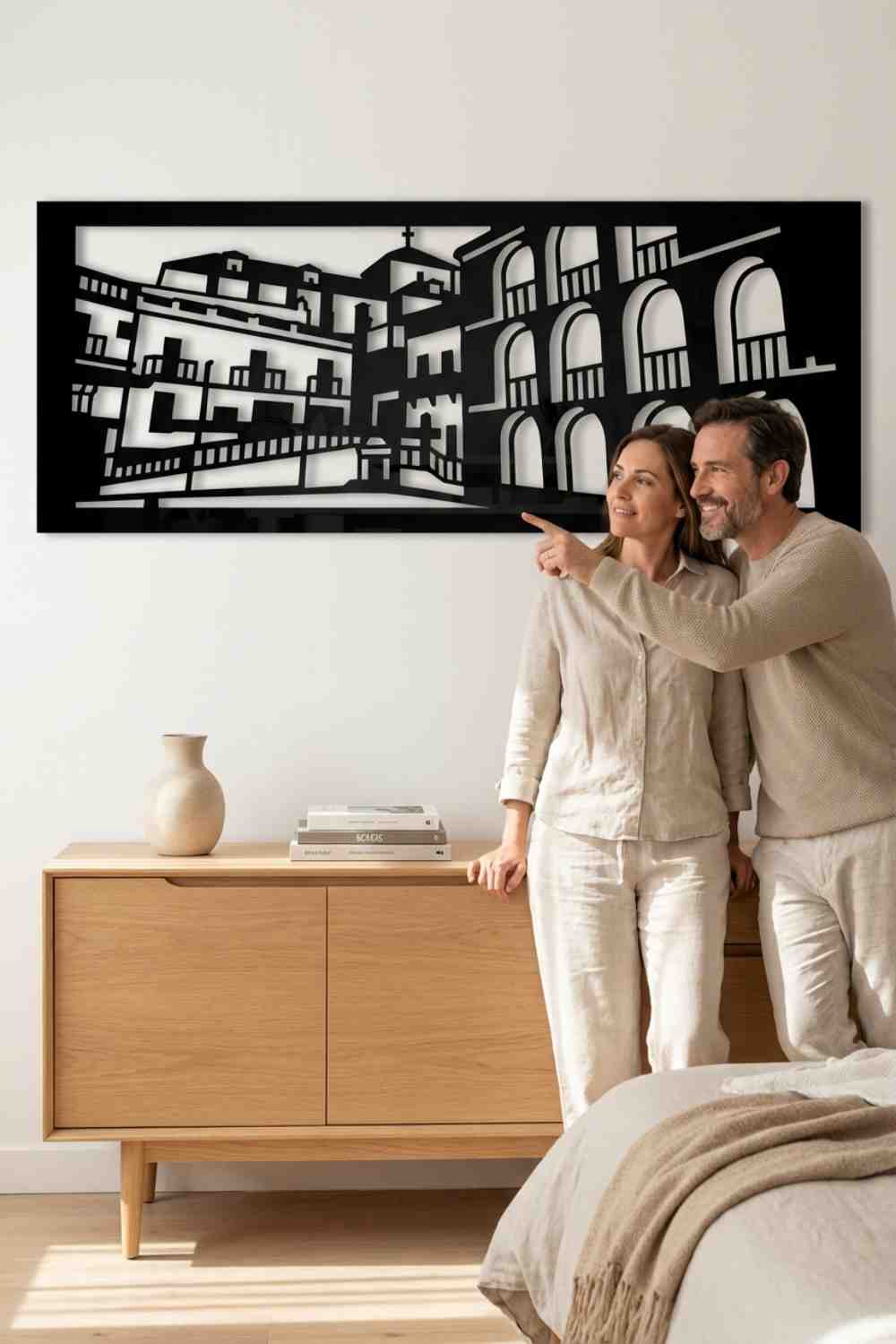 Laujar De Andarax - Almería - Cuadro decorativo | Cortayrecorta.es