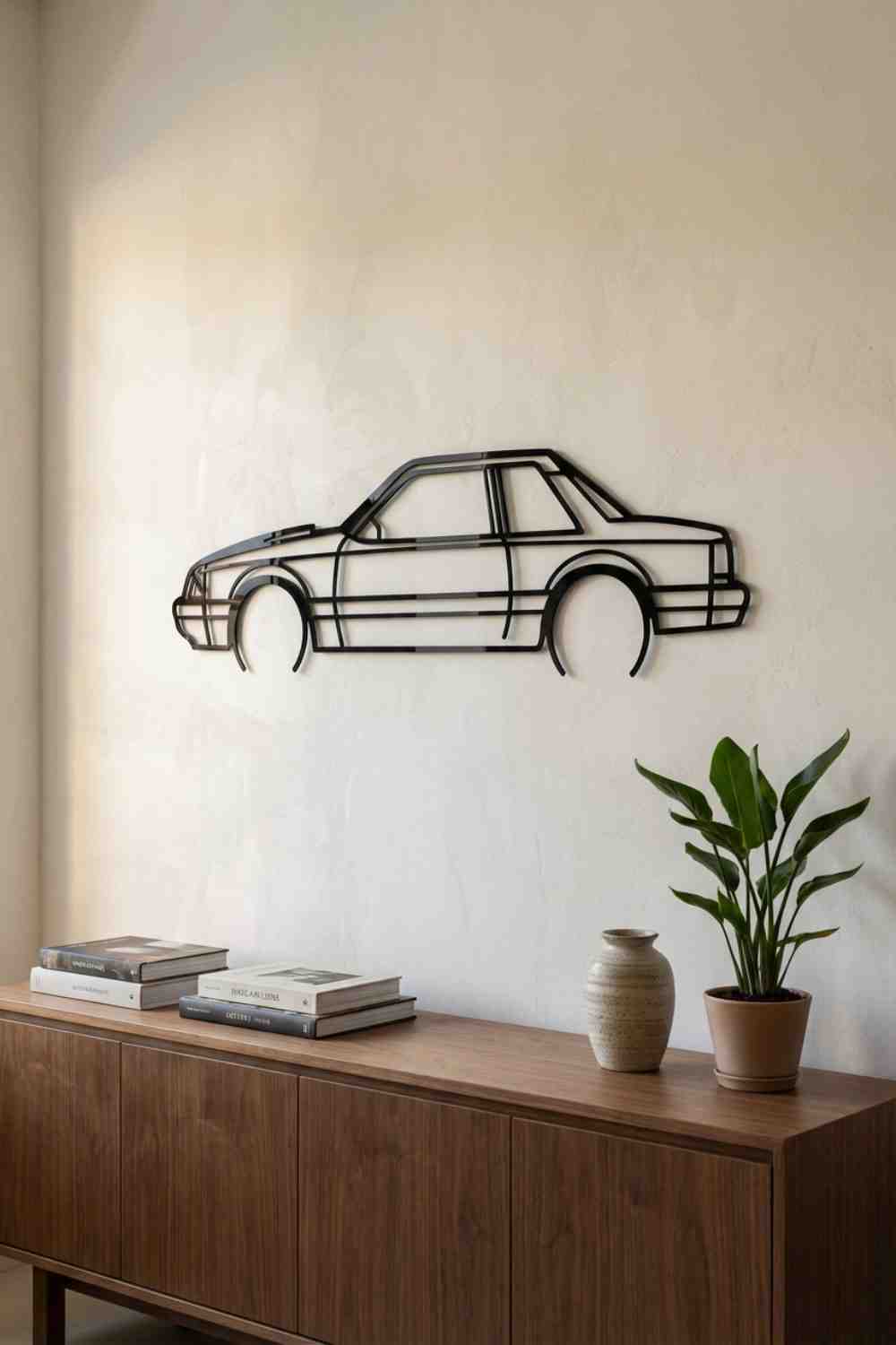 Mustang 1993 Notch Back Detailed - Cuadro decorativo | Cortayrecorta.es