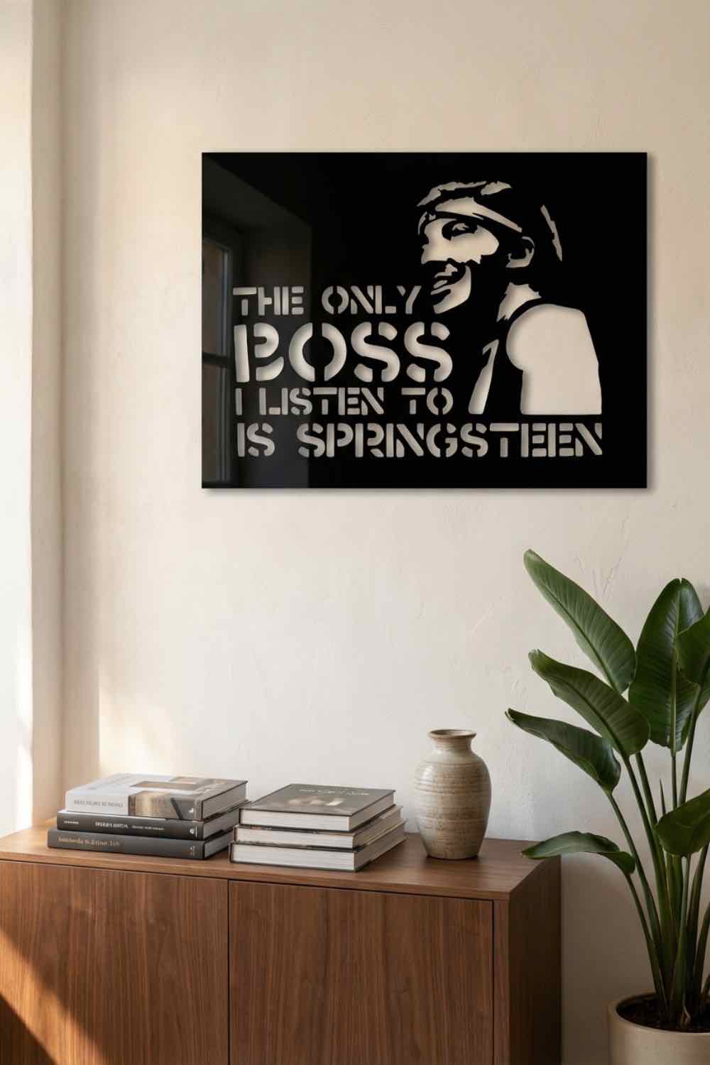 Bruce Springteen Badana - Cuadro decorativo | Cortayrecorta.es