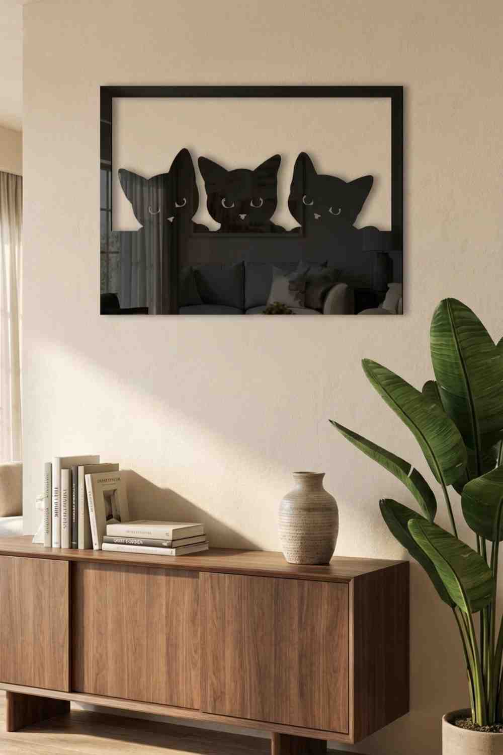 Family Cat - Cuadro decorativo | Cortayrecorta.es