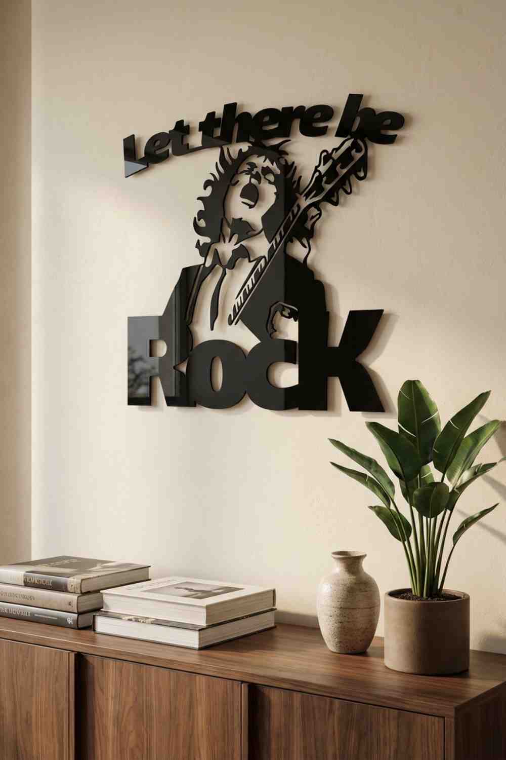 Angus Young Ac/Dc - Cuadro decorativo | Cortayrecorta.es