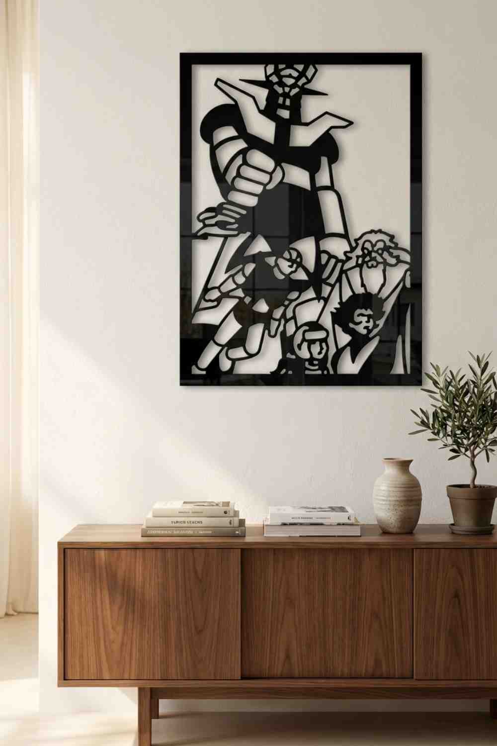 Mazinger Z - Cuadro decorativo | Cortayrecorta.es