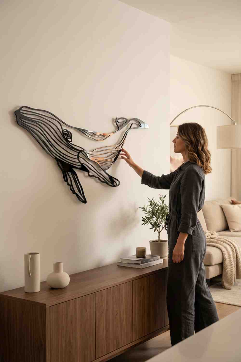 BALLENA - Cuadro decorativo | Cortayrecorta.es