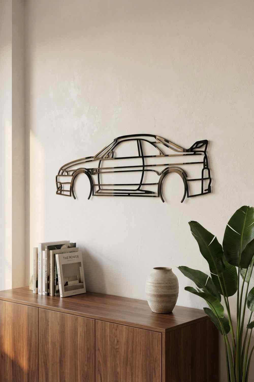 Nissan R33 Gtr 1995 Detailed - Cuadro decorativo | Cortayrecorta.es
