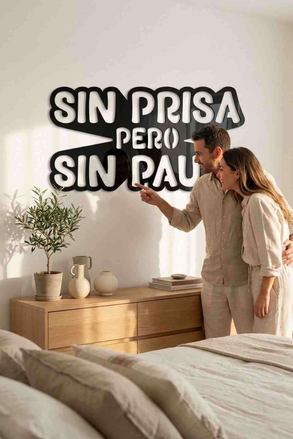 Sin prisa pero sin pausa - Cuadro decorativo | Cortayrecorta.es