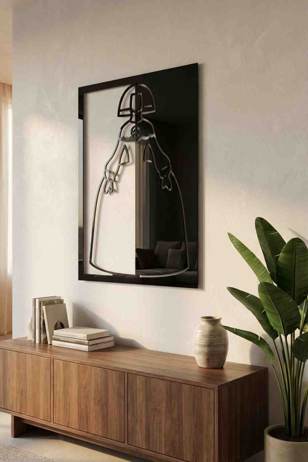 Menina Ying Y Yang - Cuadro decorativo | Cortayrecorta.es
