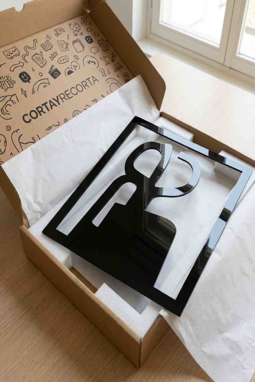 Chillida Nº 3 - Cuadro decorativo | Cortayrecorta.es