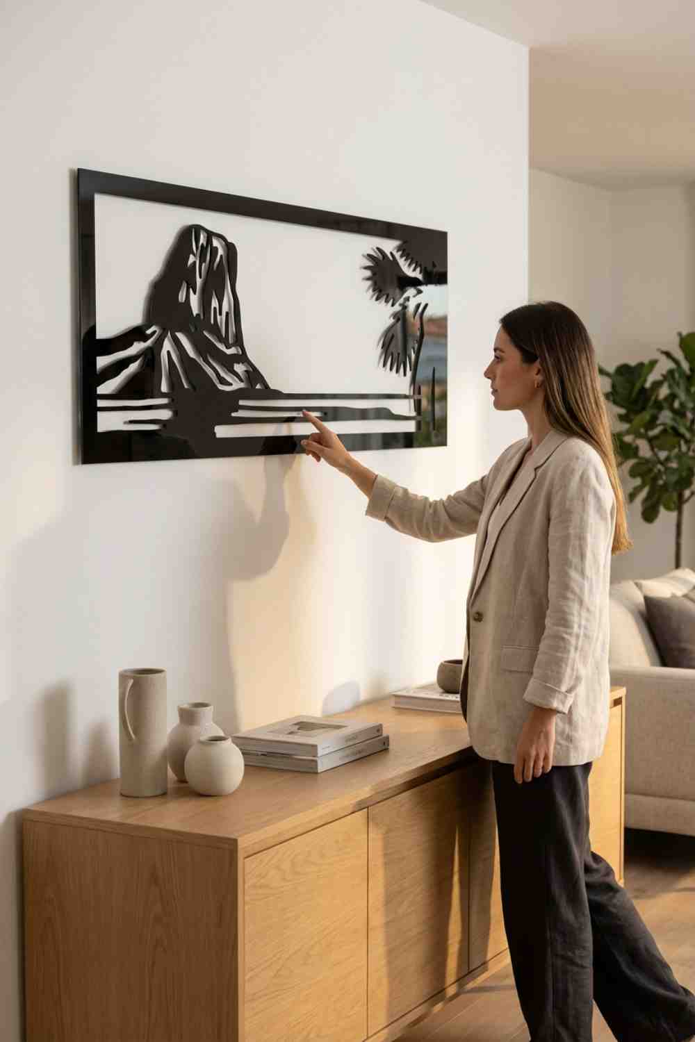 Calpe - Cuadro decorativo | Cortayrecorta.es
