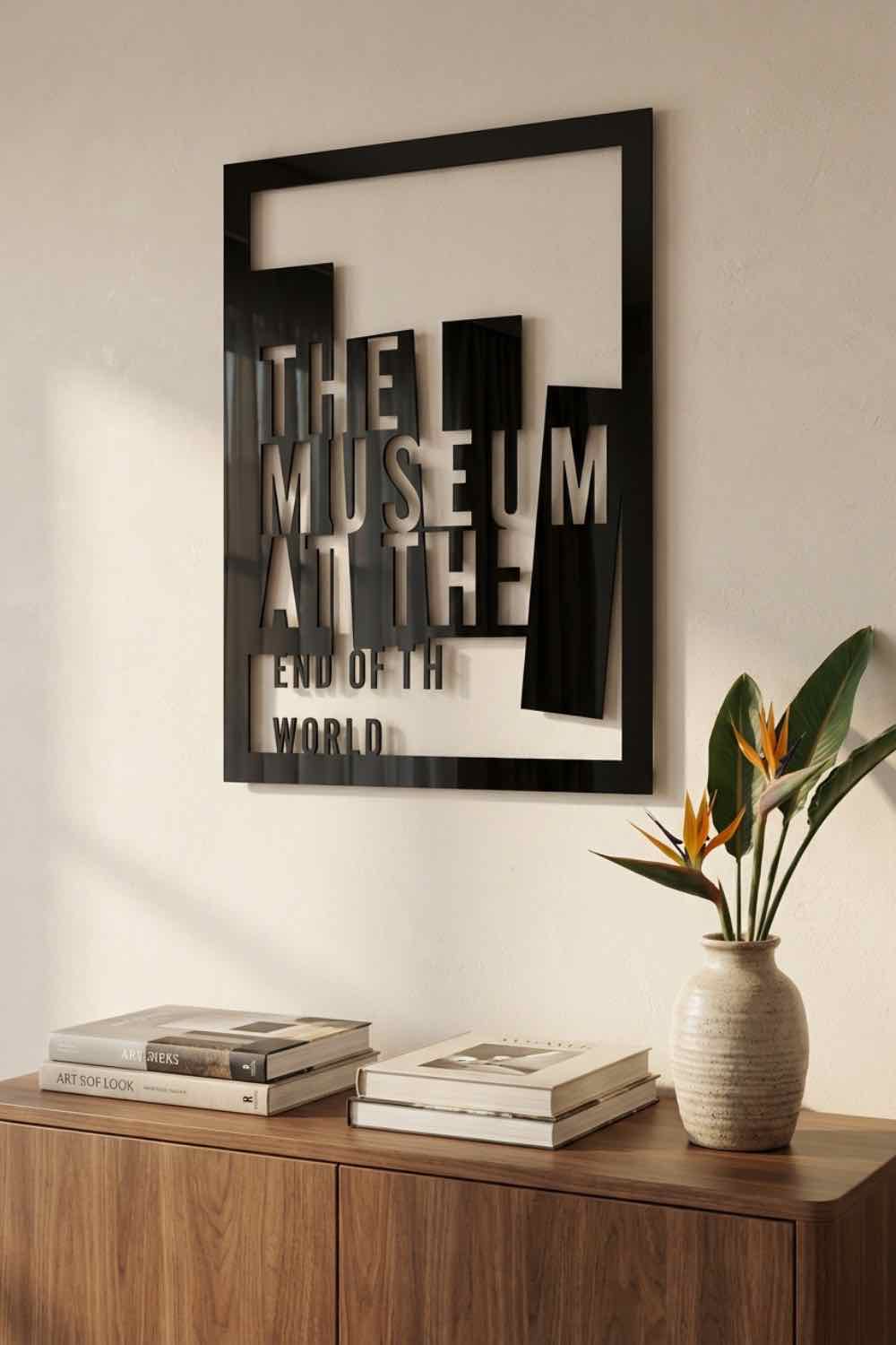 End Of De World - Cuadro decorativo | Cortayrecorta.es