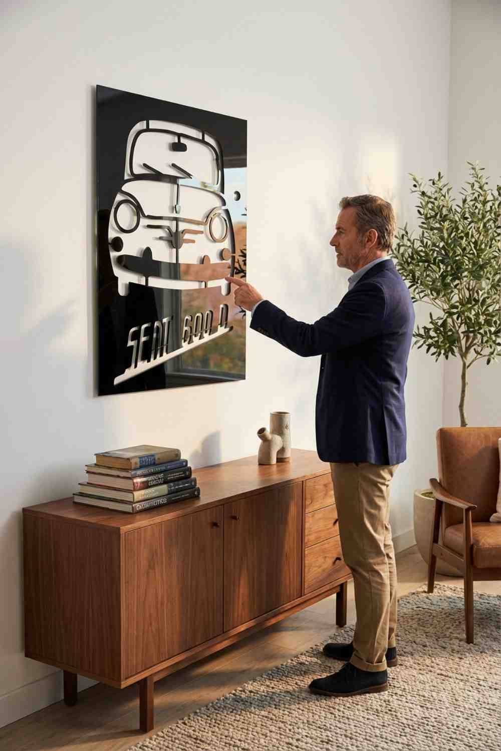 Seat 600 - Cuadro decorativo | Cortayrecorta.es