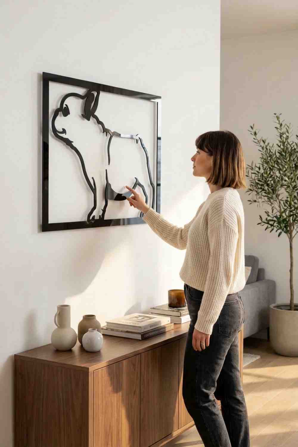 Puppy Bulldog - Cuadro decorativo | Cortayrecorta.es