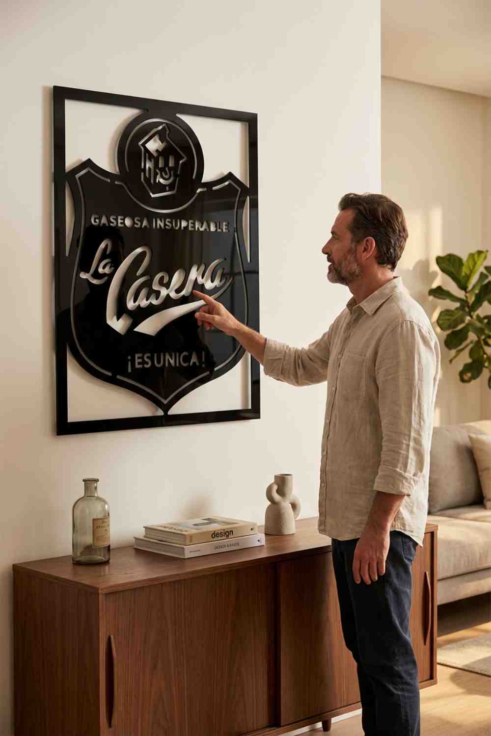 Etiqueta La Casera - Cuadro decorativo | Cortayrecorta.es