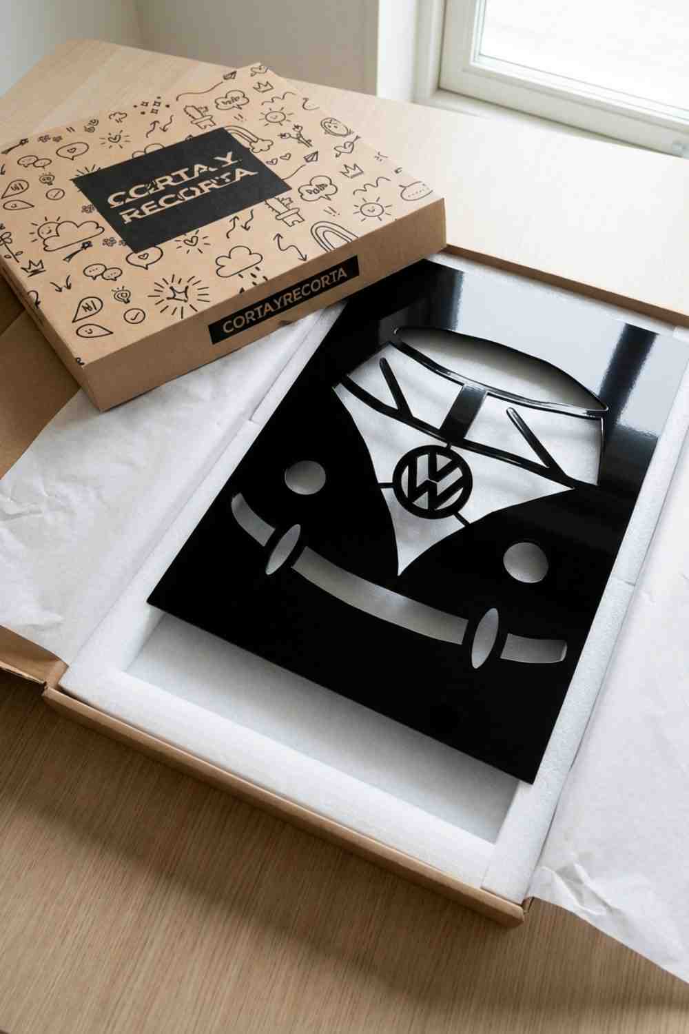 Volkswagen California - Cuadro decorativo | Cortayrecorta.es