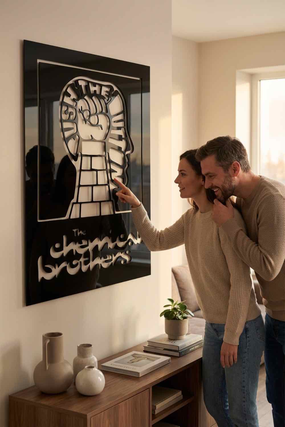 Chemical Brothers Push - Cuadro decorativo | Cortayrecorta.es