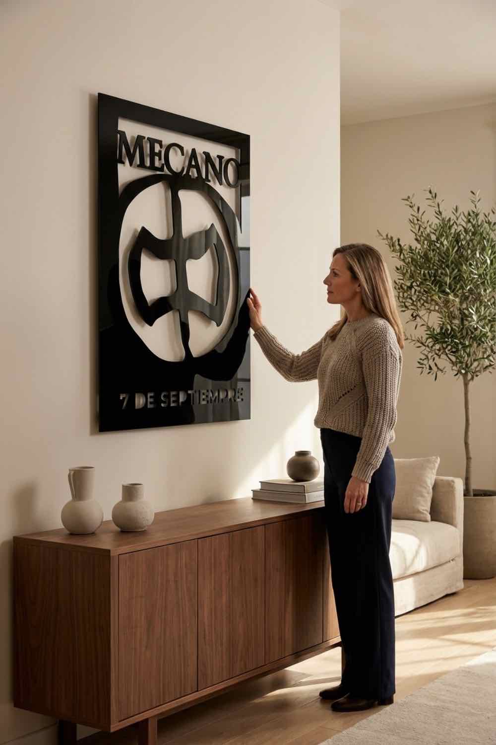 Mecano 7 De Septiembre - Cuadro decorativo | Cortayrecorta.es