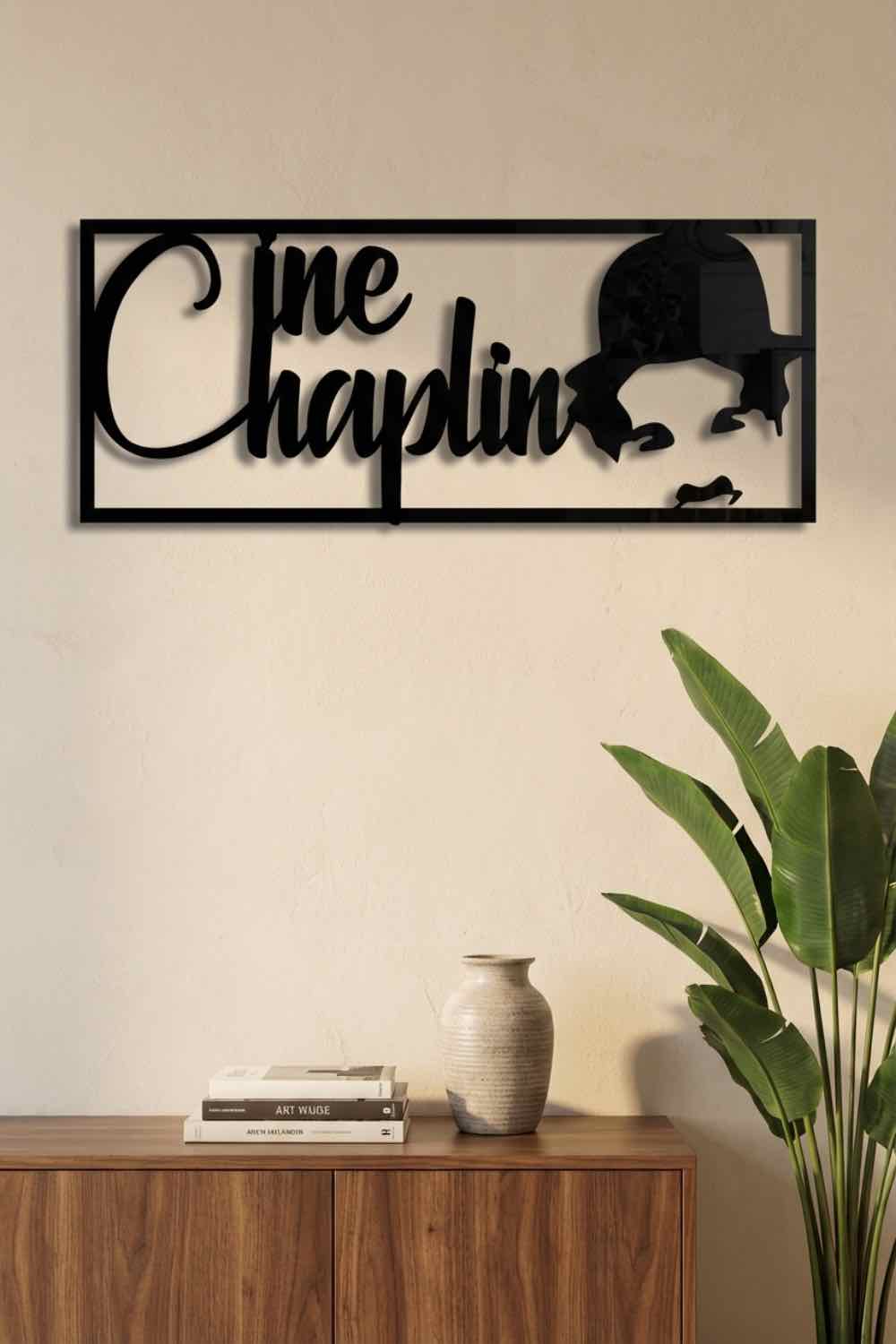 Charlie Chaplin - Cuadro decorativo | Cortayrecorta.es