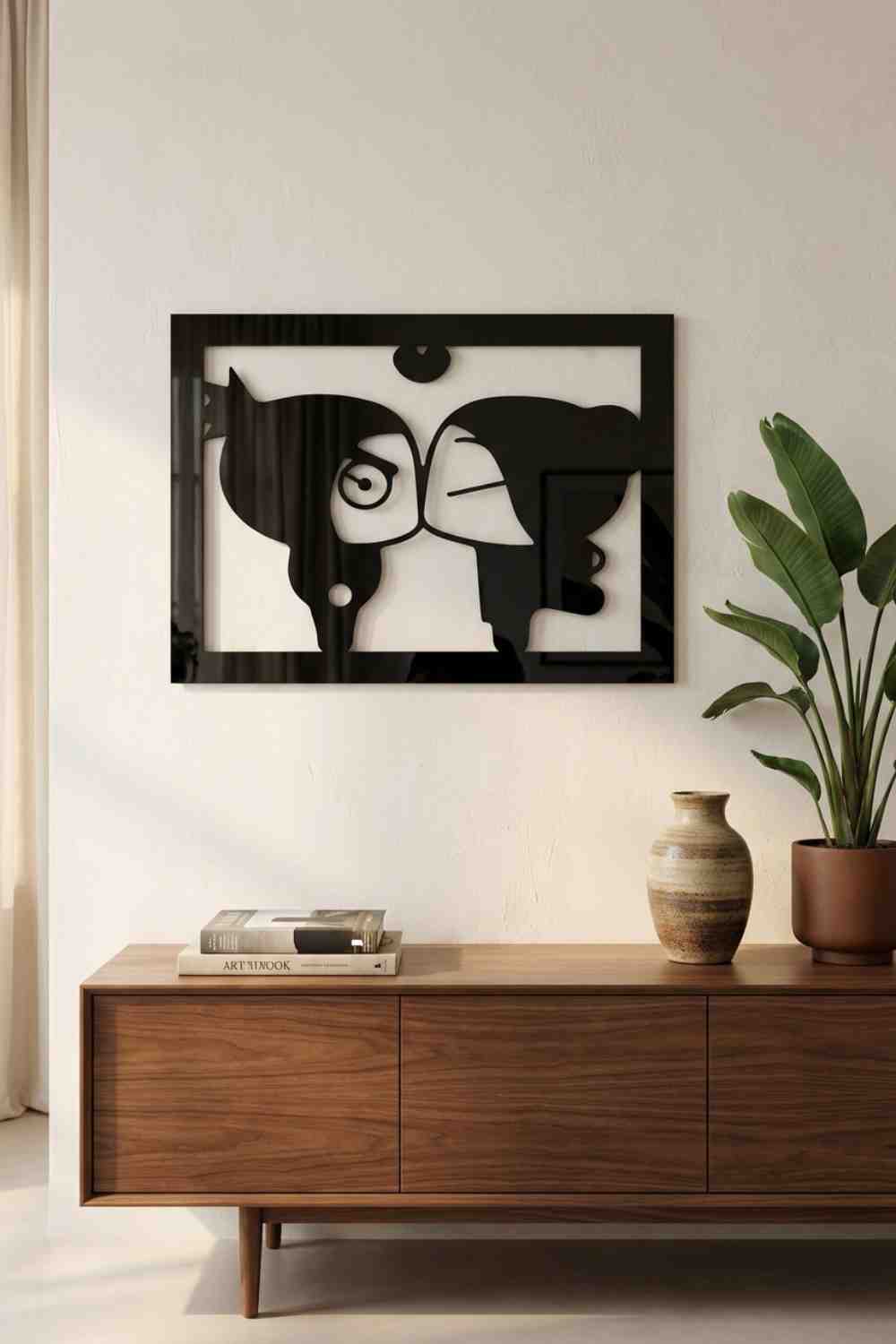 Pucca Kiss - Cuadro decorativo | Cortayrecorta.es